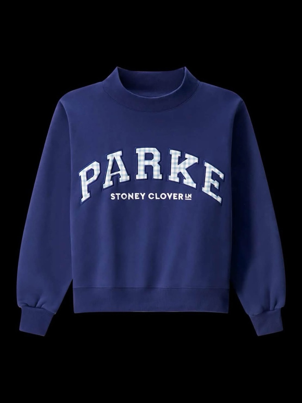 Stoney Clover Lane Parke Sweatshirt S/M- Blue